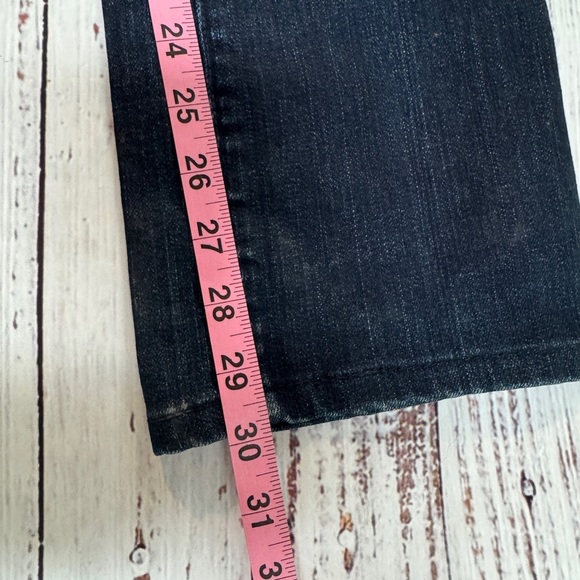 J BRAND | Cigarette Leg Dark Wash Denim Jeans Women’s Size 27 X 30” - Picture 4 of 7